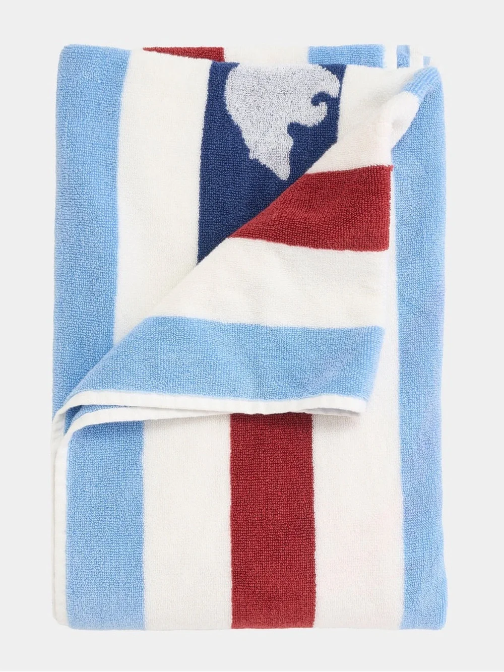Onward Reserve Beach Towel - Marina Red White and Blue NWT